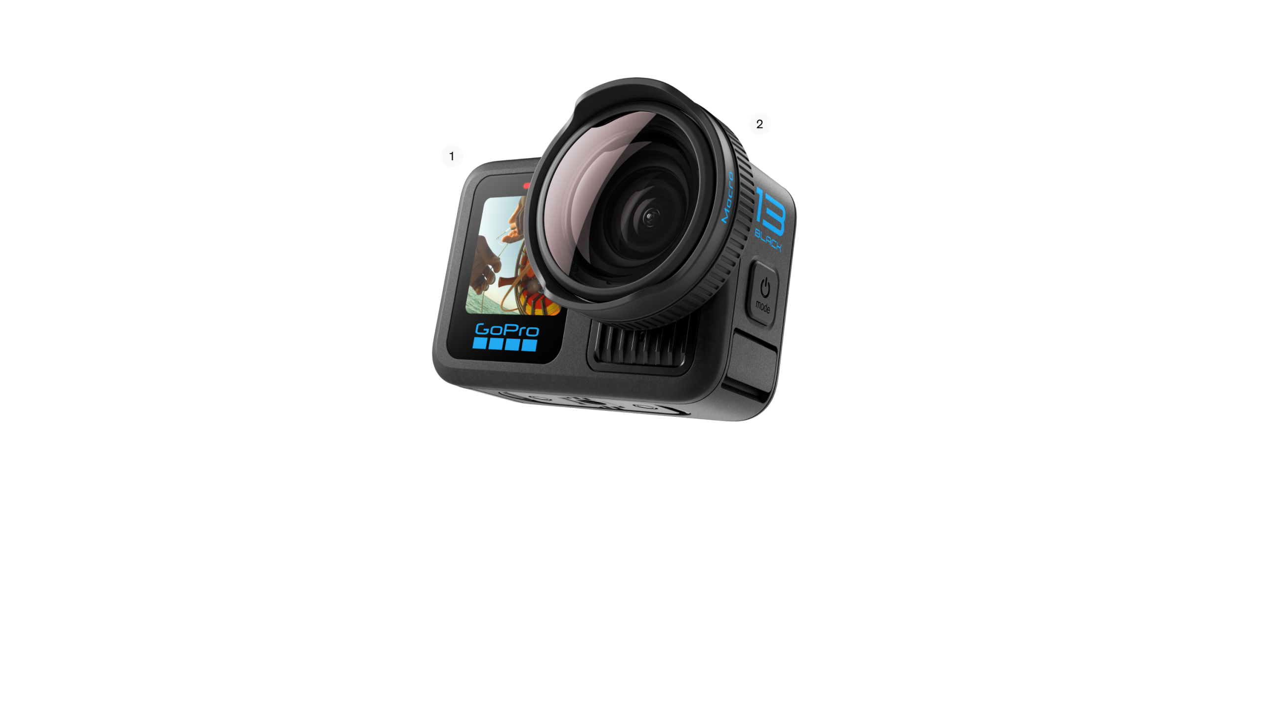 HERO13 Black Macro Lens Mod Bundle