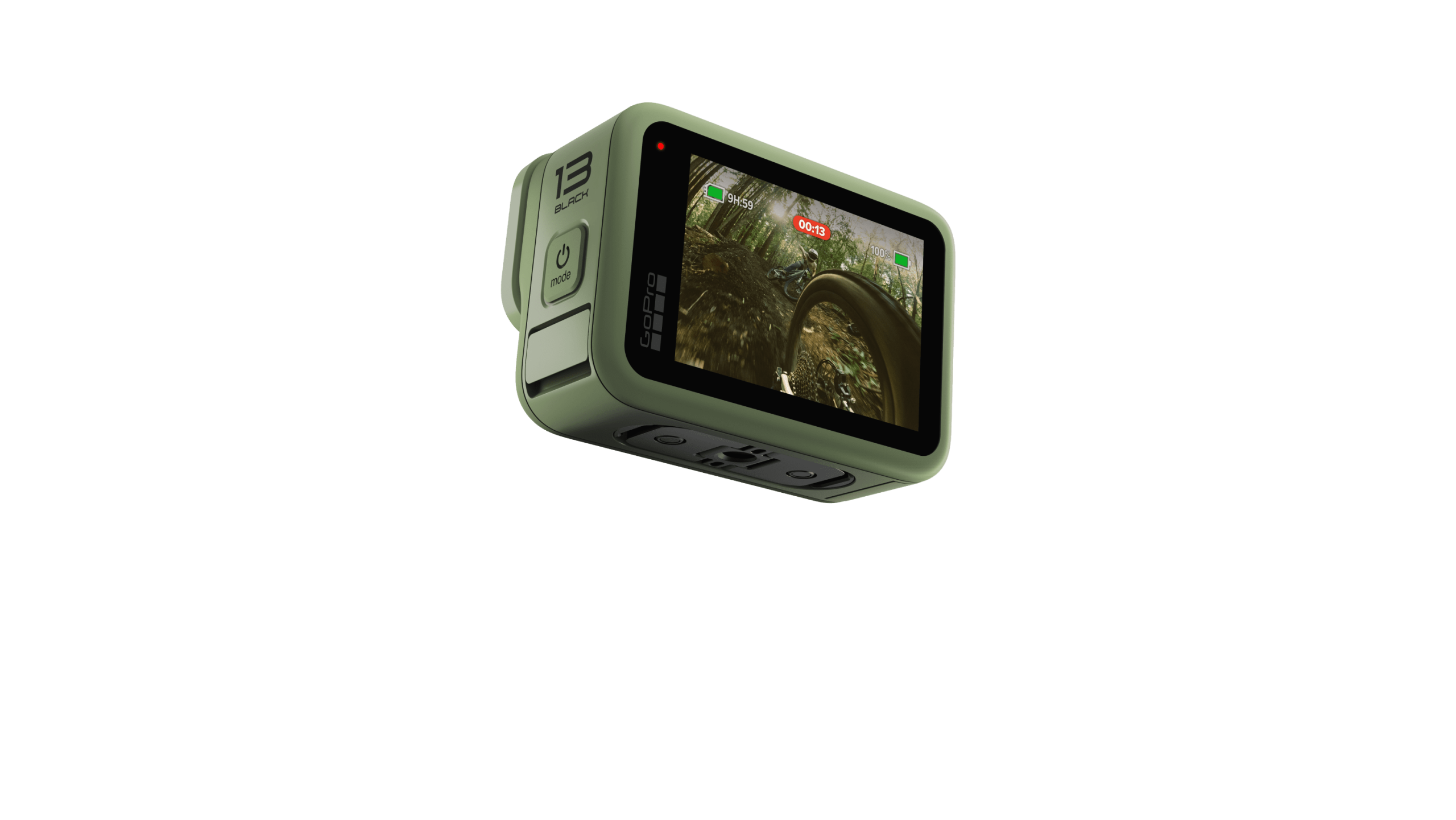HERO13 Black in Forest Green - Image 2