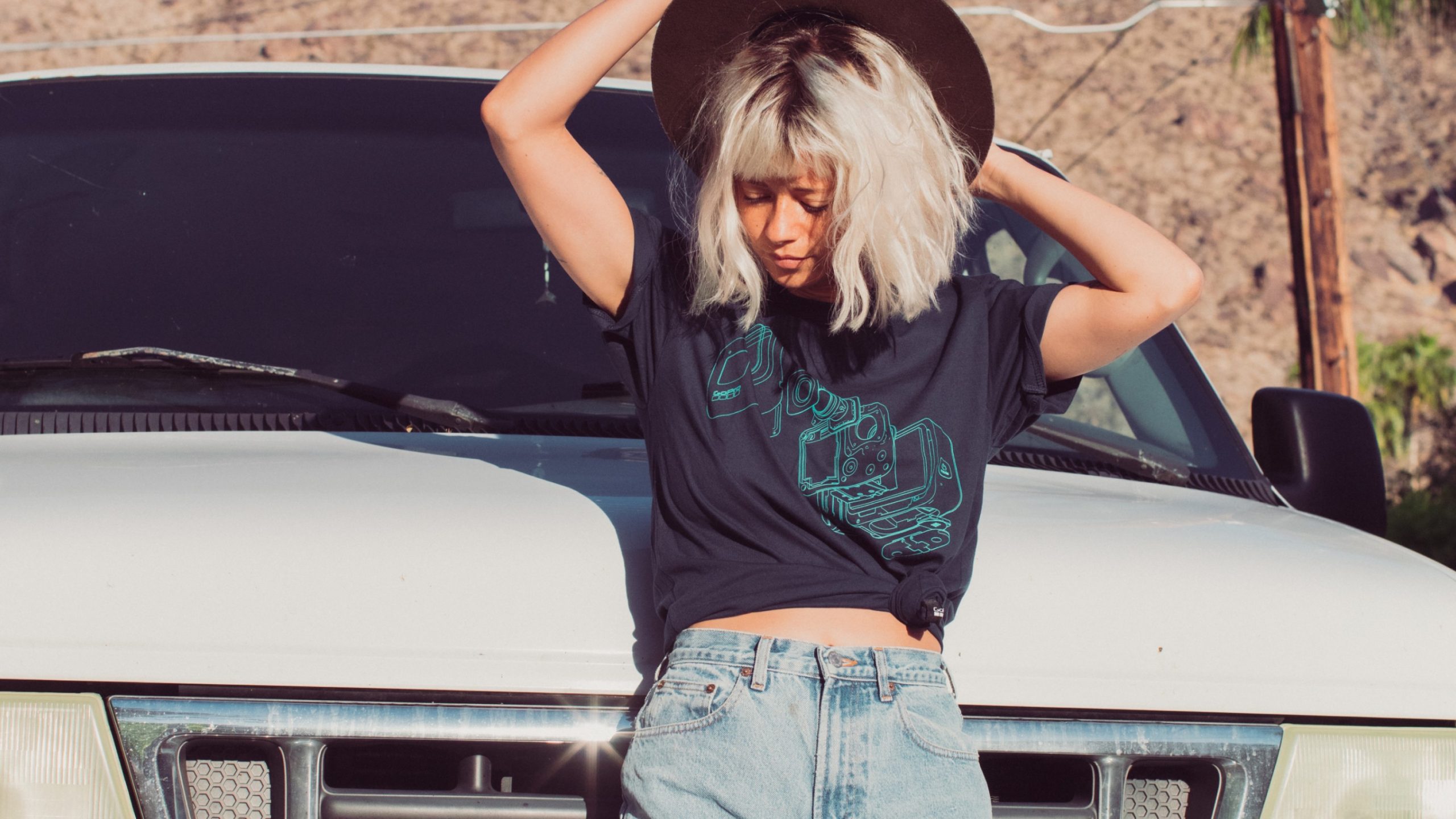 Explosion Camera Graphic Tee - Image 4